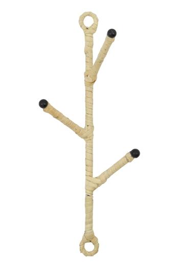 Nástenný vešiak House Doctor HDBranch 20 x 5,5 cm béžová farba