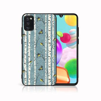 MY ART obal s vianočným dizajnom Samsung Galaxy A41 BIRCH (072)
