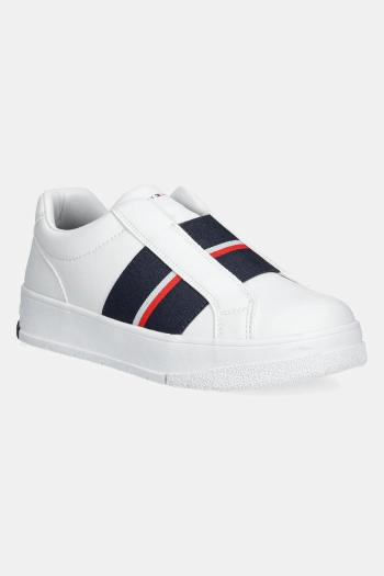 Detské tenisky Tommy Hilfiger biela farba, T3X9-33858