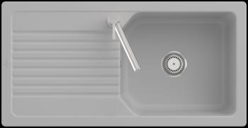 VILLEROY & BOCH VILLEROY & BOCH - Keramický drez Villeroy &amp; Boch Linara 60, 338601SM Steam 338601SM