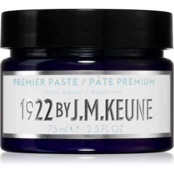 Keune 1922 Premier Paste zmatňujúca stylingová pasta s extra silnou fixáciou 75 ml