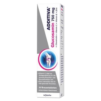 ADDITIVA Glukosamín 750 mg 20 šumivých tabliet
