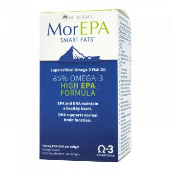 Morepa Smart Fats Omega-3 halolaj kapszula 60 db