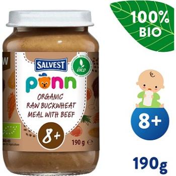 SALVEST Ponn BIO Hovädzie mäso s pohánkou a zeleninou (190 g) (4740073076811)