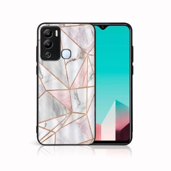 MY ART Ochranný kryt pre Infinix Hot 12i PINK MARBLE (143)