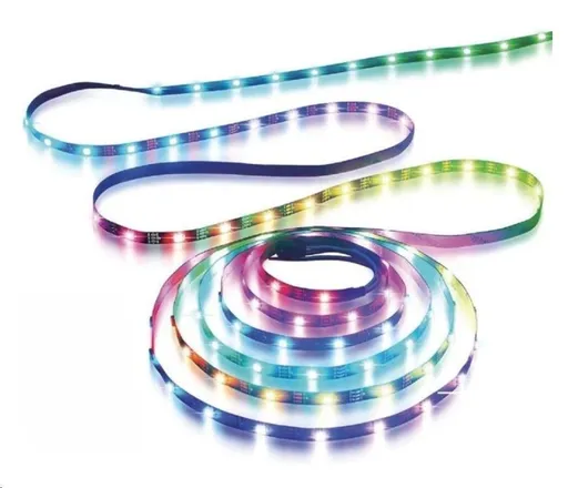 WG - Chytrý LED pásik WG17, 5 metrov, s ovládačom aj aplikáciu, IP 20, so sieťovým adaptérom