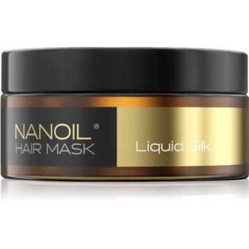 Nanoil Liquid Silk hodvábna regeneračná starostlivosť na vlasy 300 ml