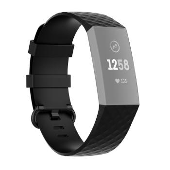 CUBE Remienok Fitbit Charge 4 / Fitbit Charge 3 čierny