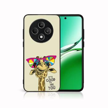 MY ART Ochranný kryt pre Oppo Reno12 5G GIRAFFE (180)