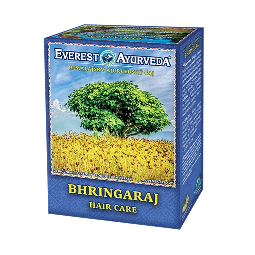EVEREST AYURVEDA Bhringaraj starostlivosť o vlasy sypaný čaj 100 g