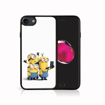 MY ART Ochranný kryt Apple iPhone SE 2022 / 2020 / 7 / 8 MINIONS SELFIE (022)