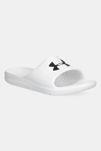 Šľapky Under Armour Core pánske, biela farba, UAR-3021286001