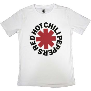 Red hot chili peppers tričko Classic Asterisk Biela XXL