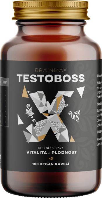 BRAINMAX BrainMax Testoboss, 100 rostlinných kapslí 100 kapslí