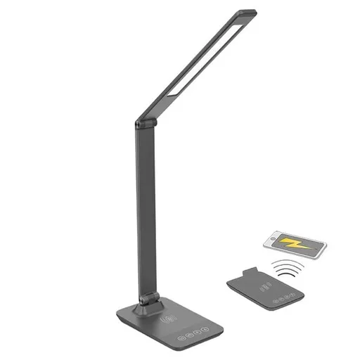 LED stolová lampa Solight sivá WO55-G