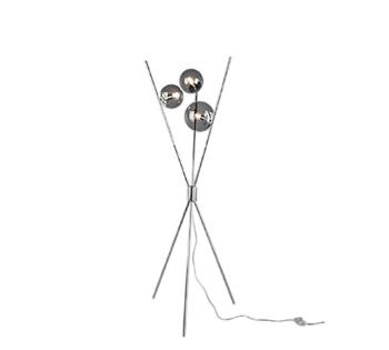 Stojaca lampa Trio Lance chróm 403400354