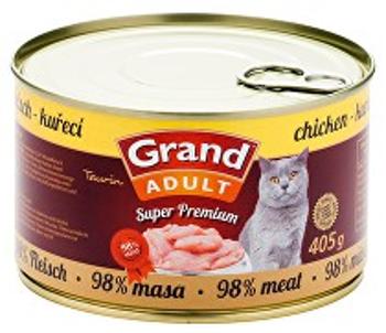 GRAND konz. Superpremium mačka kuracie 405g + Množstevná zľava