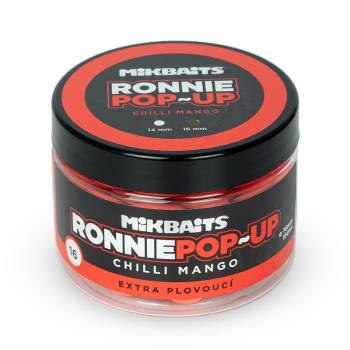 Mikbaits plávajúce boilie ronnie chilli mango 150 ml - 16 mm