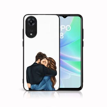 MY ART Ochranný kryt pre Oppo A78 COUPLE (117)