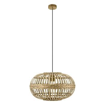 Led svietidlo Eglo Amsfield oceľová hnedá 49771