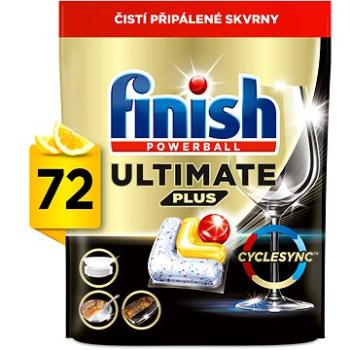 Finish Ultimate Plus All in 1 Lemon, 72 ks (5999109582430)
