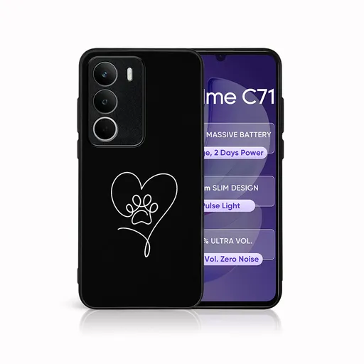 MY ART Ochranný kryt pre Realme C71 PAW (201)