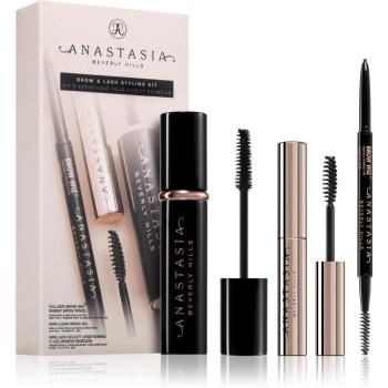 Anastasia Beverly Hills Brow & Lash Styling Kit darčeková sada na oči a obočie odtieň Soft Brown
