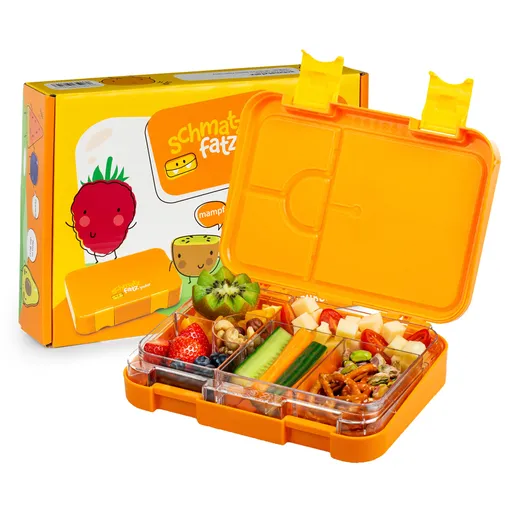 Klarstein Schmatzfatz junior, desiatový box, 6 priehradiek, 21,3 × 15 × 4,5 cm