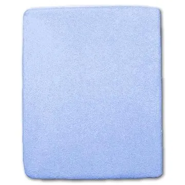 New Baby Froté prestieradlo do postieľky - modré (8596164096802)