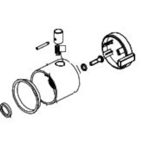 Náhradná rukojeť k termostatům Optima 2 NDSIKOBSTRUKOJET9