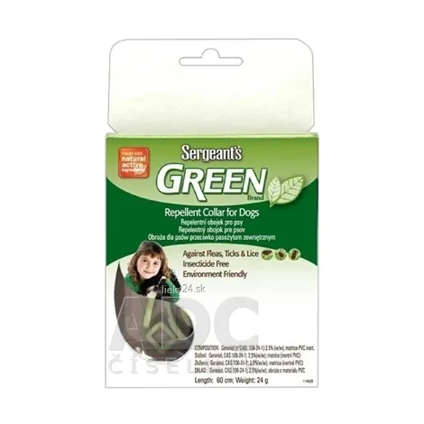 Sergeant's GREEN obojok pre psy