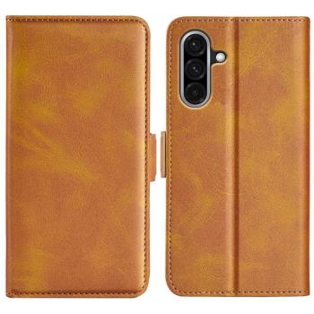SIDE Peňaženkové puzdro pre Samsung Galaxy A36 svetlohnedý