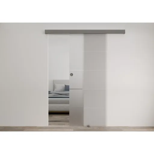 Interiérové dvere Naturel Glasa posuvné 70 cm pásky GLASA270PO