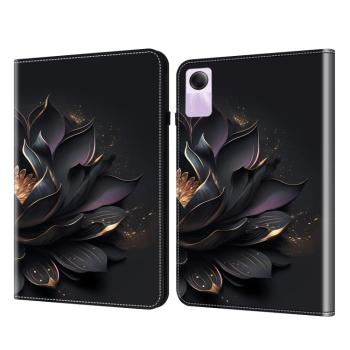 ART Zaklápacie puzdro pre Xiaomi Redmi Pad SE BLACK LOTUS