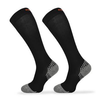 Kompresní běžecké ponožky Comodo SSC Black 43-46