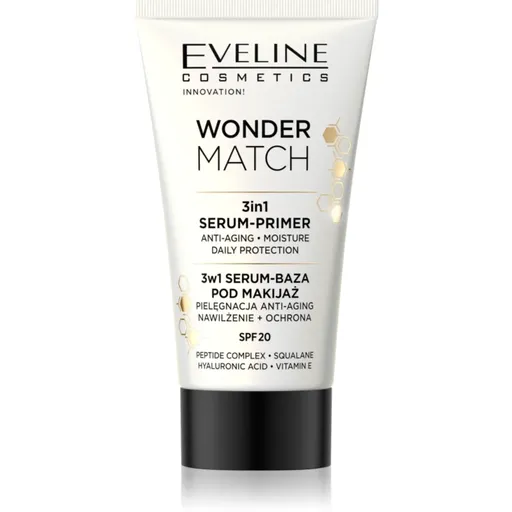 Eveline Cosmetics Wonder Match podkladová báza pod make-up 3v1 SPF 20 30 ml