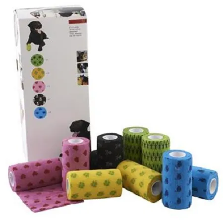 Kruuse bandáž Fun-Flex Pet 10 cm x 4,5 m 10 ks.