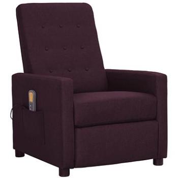 Shumee zdvíhacie polohovacie fialové textil, 3093372