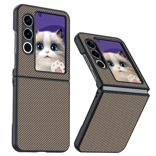 CARBON Ochranný obal pre ZTE Nubia Flip 2 5G GOLD