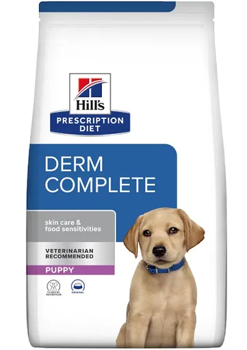 HILLS PD Canine Derm Complete puppy granule pre šteniatka 1,5 kg