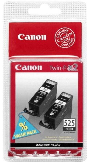 Tintapatron Canon PGI-525BK Dual Pack fekete 2 db