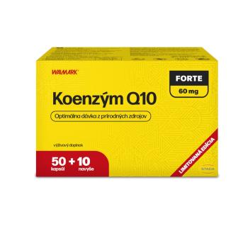 WALMARK Koenzym Q10 Forte 60 mg 50 + 10 kapsúl NAVYŠE