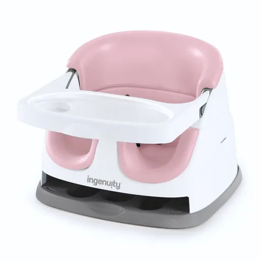INGENUITY Jedálenská stolička na stoličku 2v1 Baby Base™ Peony 6m+ do 22kg
