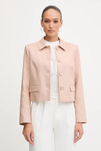 Bunda Marciano Guess CHRISTINA béžová farba, prechodná, 5YGL06 7343A