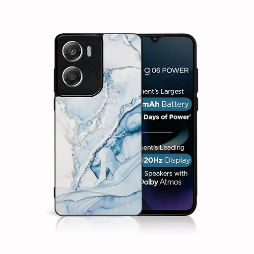 MY ART Ochranný kryt pre Motorola Moto G06 / G06 Power LIGHT BLUE (149)