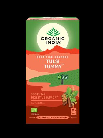 ORGANIC INDIA Tulsi Tummy pre správne trávenie BIO sáčky 25 ks
