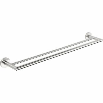 SAPHO XS403 X-Steel držiak na uteráky dvojitý 65,5 cm, brúsená nehrdz. oceľ