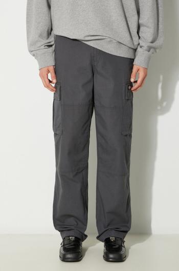Nohavice Dickies Eagle Bend Pant pánske, šedá farba, rovné, DK0A4X9X0