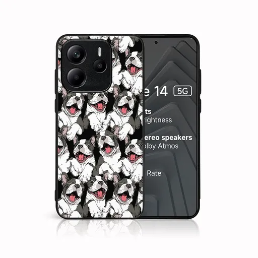 MY ART Ochranný kryt pre Xiaomi Redmi Note 14 5G DOG (179)