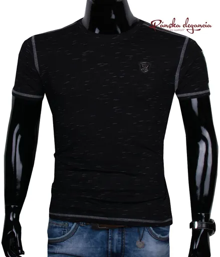 Pánske tričko čiernej farby.